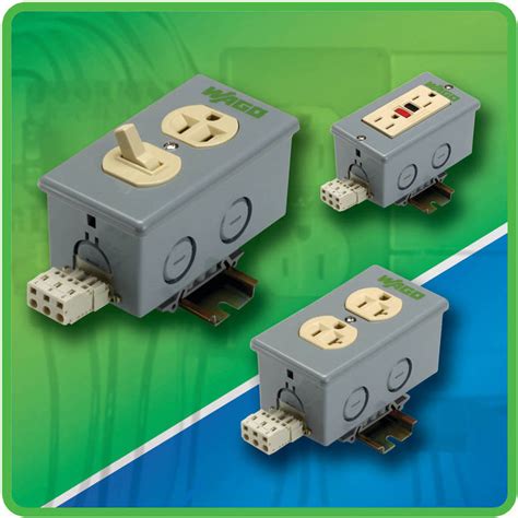 din rail mount receptacle box